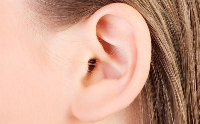 Здоровое ухо у ребенка