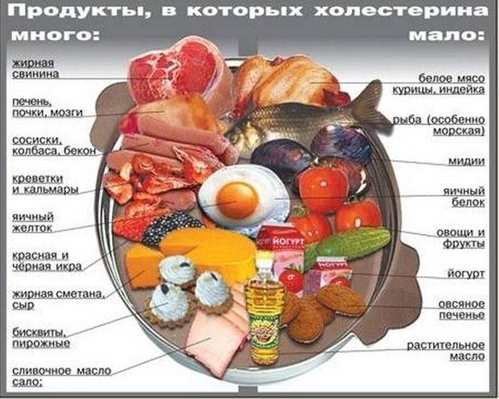 Меню диеты без холестерина