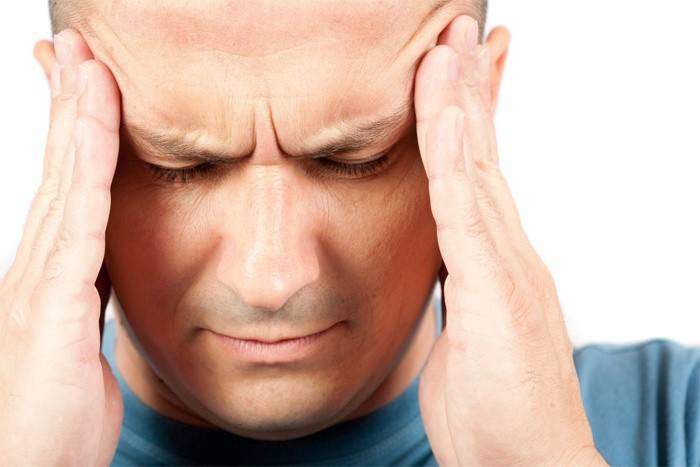 Симптом вегетососудистой дистонии - головная боль