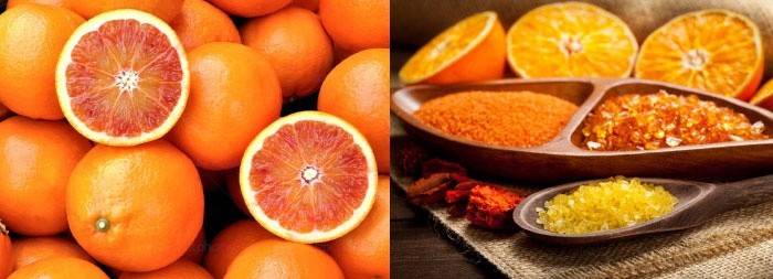 Апельсиновая цедра для очищения кожи