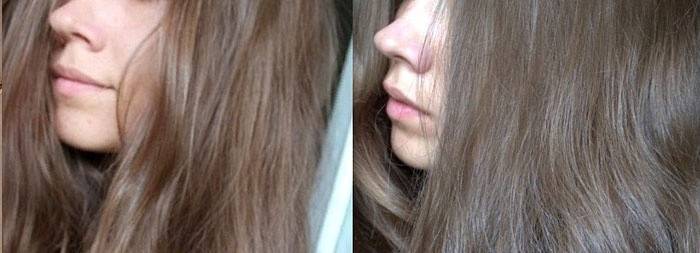 Фото до и после окрашивания светлых и темных волос