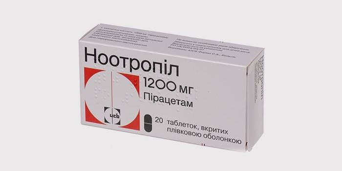 Препарат для улучшения мозгового кровообращения Ноотропил