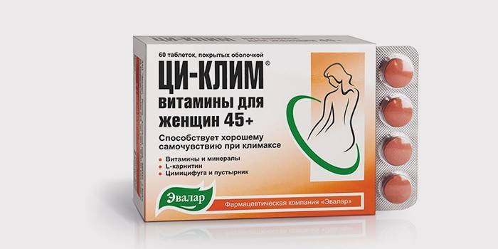 Ци-Клим – растительный препарат для женщин при климаксе