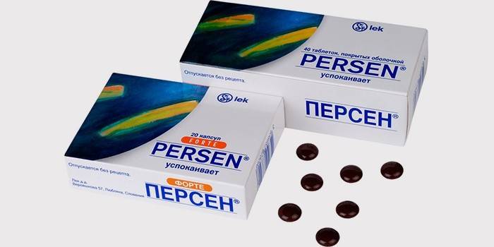 Седативный препарат Персен