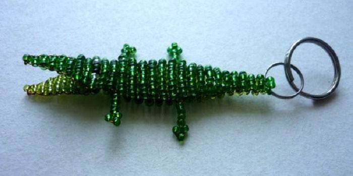 Плетение крокодила