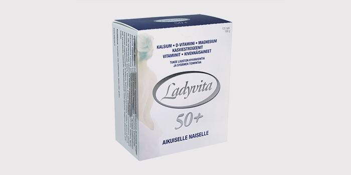 Витамины для женщин после 50 лет - Ladyvita 50+