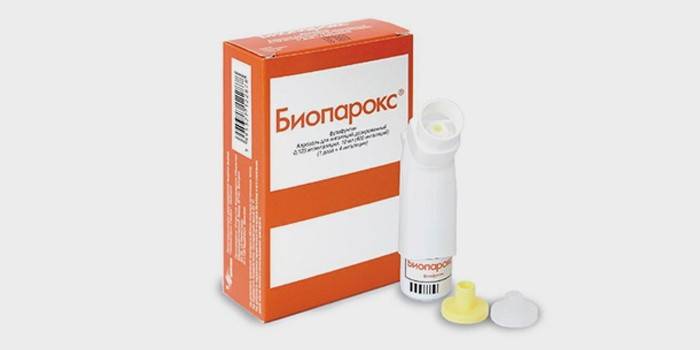 Препарат Биопарокс для лечения гайморита