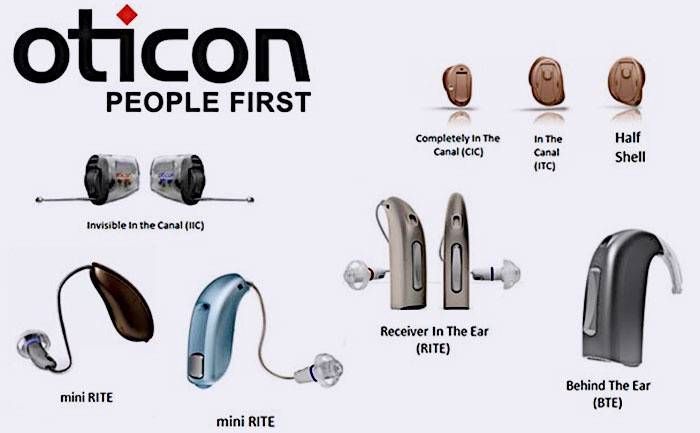 Слуховые аппараты Отикон для людей пожилых