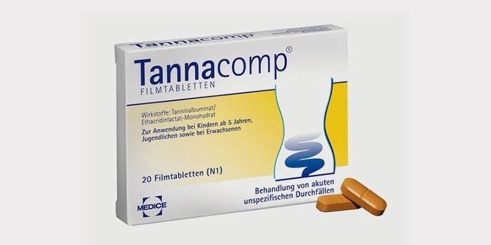 Противодиарейный лекарственный препарат Таннакомп