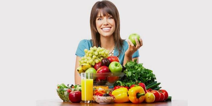 Фрукты и овощи для правильного питания