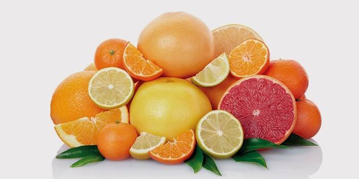 Цитрусовые фрукты для очистки легких