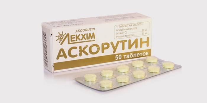 Таблетки «Аскорутин»