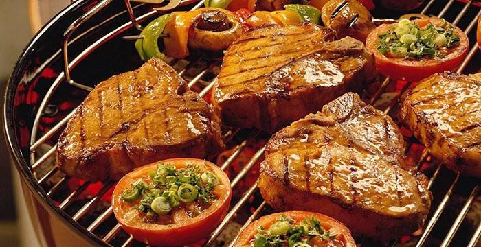 Мясо на гриле – блюдо для похудения