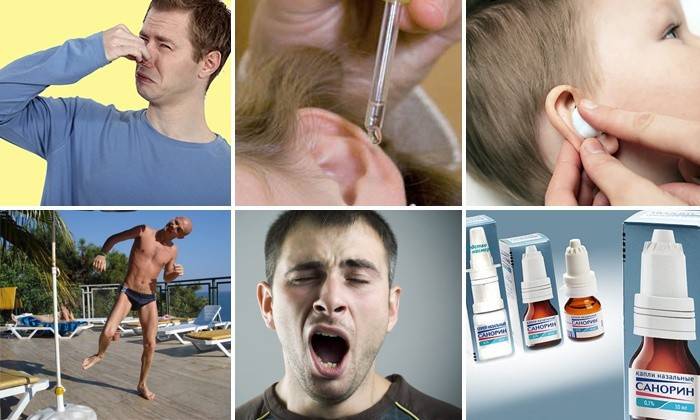 Как устранить заложенность уха
