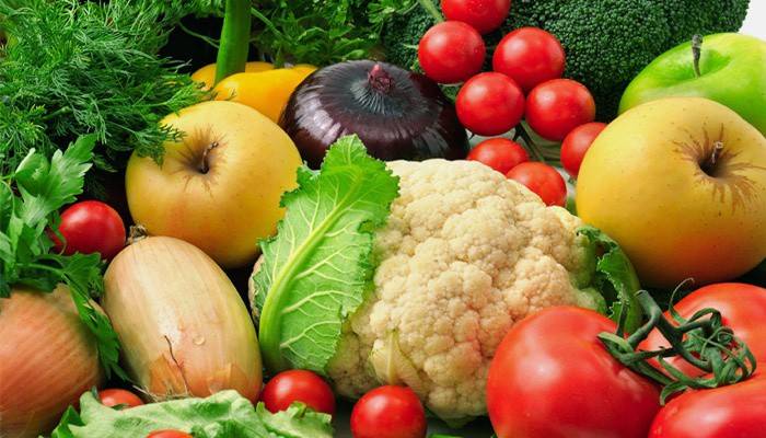 Овощи и фрукты в лечебном питании