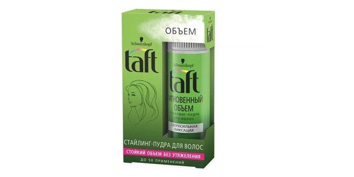Пудра для волос Taft Мгновенный объем