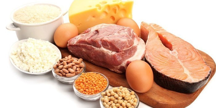 Продукты, содержащие белок
