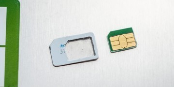 Нано сим-карта для смартфона или айфона
