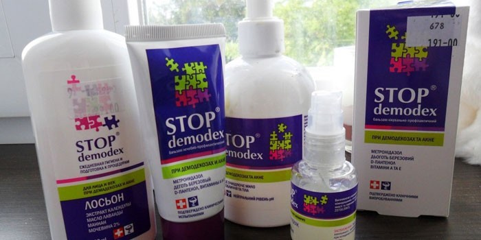 Препараты линии Stop Demodex