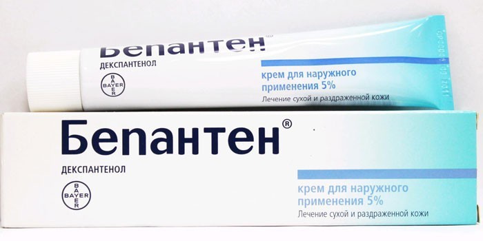 Бепантен в тубе