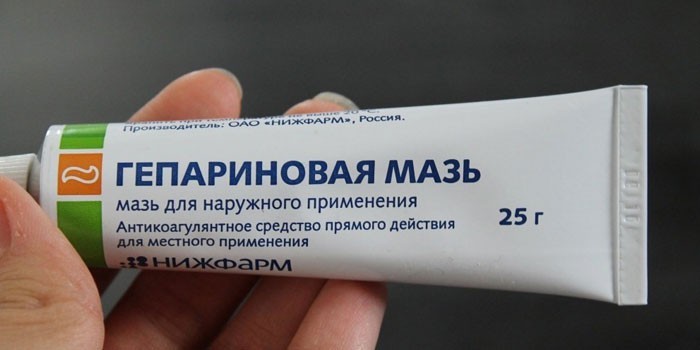 Гепариновая мазь от синяков Гепариновая мазь от синяков