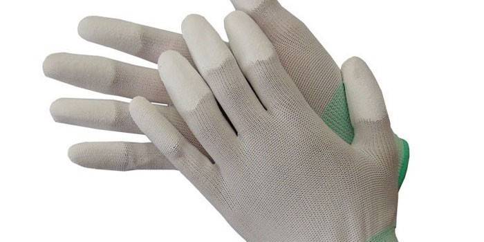 Нейлоновые перчатки с полиуретановым напылением