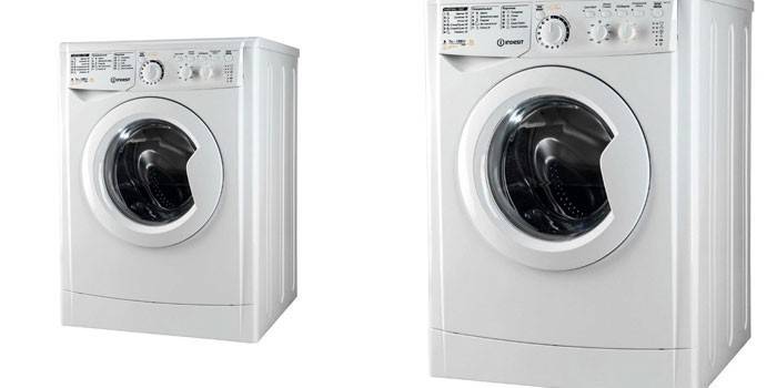 Узкая стиральная машина Indesit EWDC 7125 с сушкой