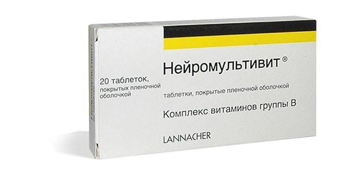 Таблетки Нейромультивит в упаковке