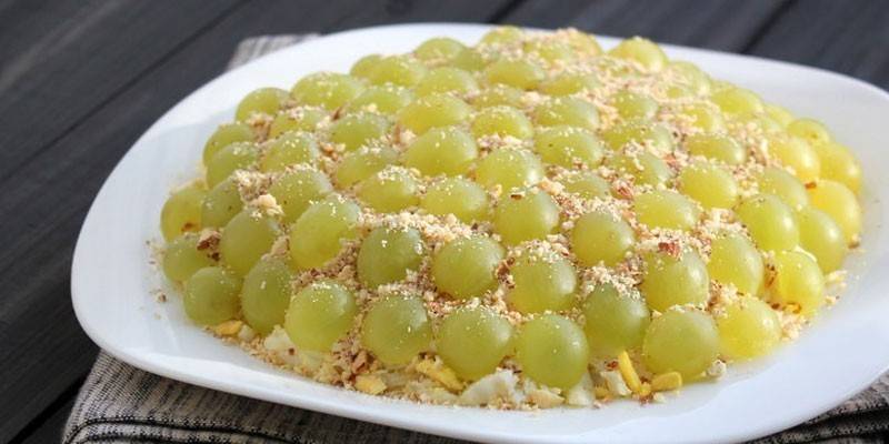 Тиффани с грецкими орехами