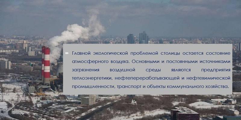 Экологические проблемы Москвы