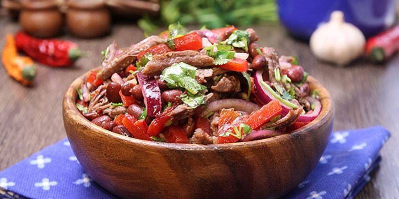 С добавлением фасоли