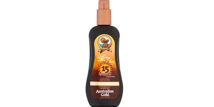 Australian Gold Spray Gel bronzer