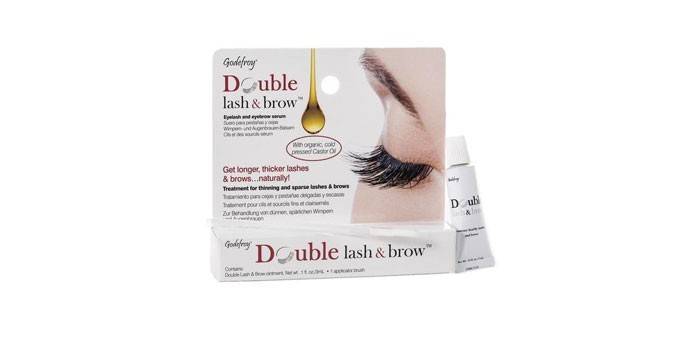 Сыворотка Double Lash & Brow Organic Oil