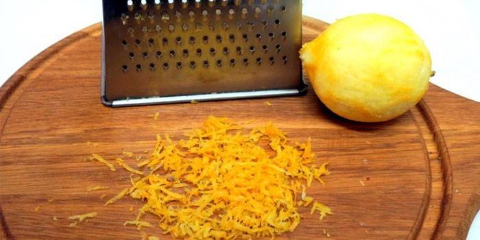 Лимонная цедра
