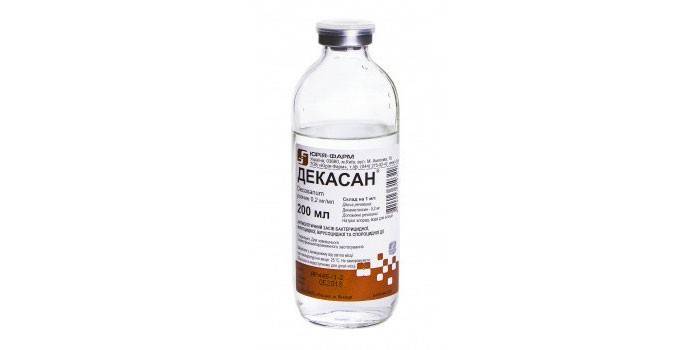 Декасан во флаконе
