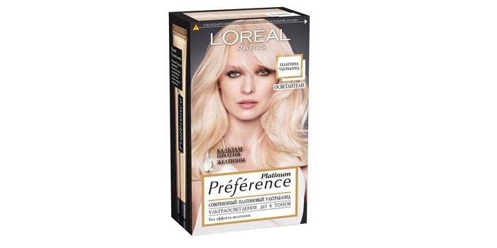 L'Oreal Preference Platinum