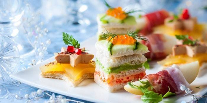 Праздничные закуски