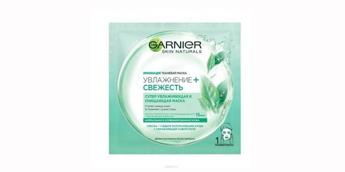 Увлажнение + Свежесть от Garnier