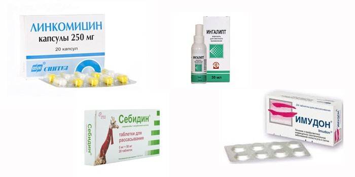 Средства для лечения горла