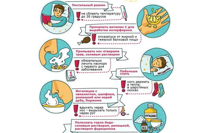 Рекомендации при простудных заболеваниях