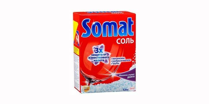 Соль для посудомоечных машин