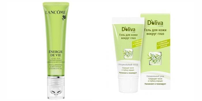 Гели от Lancome и Doliva