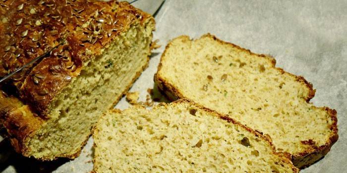 Домашний хлеб для диеты Дюкана на этапе атака