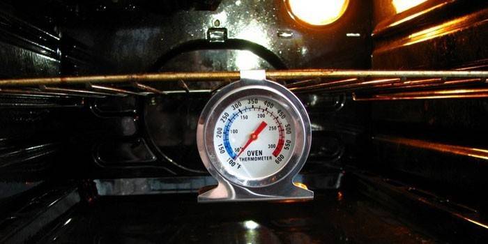 Механический термометр для электродуховки