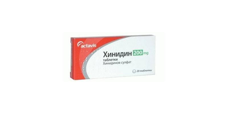 Таблетки Хинидин