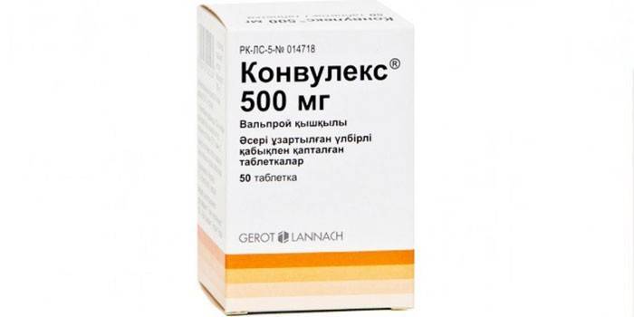 Препарат Конвулекс