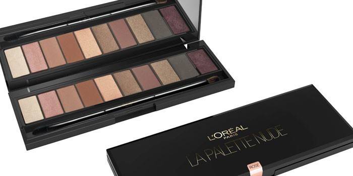 Палетка с нюдовыми оттенками от Loreal Paris, Color Riche La Palette Nude