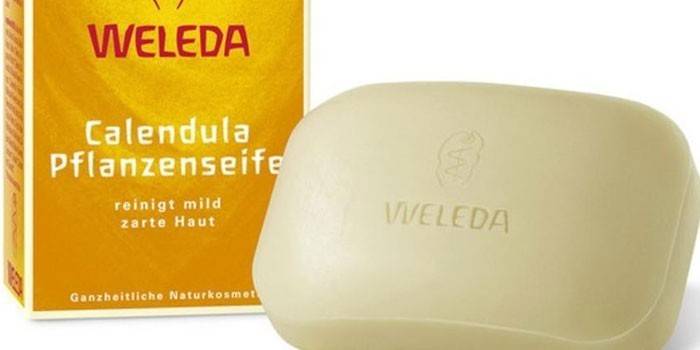 Детское мыло Weleda