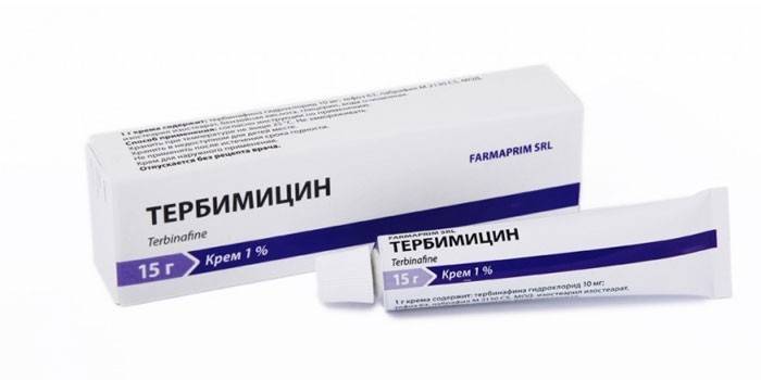 Крем Тербимицин в упаковке