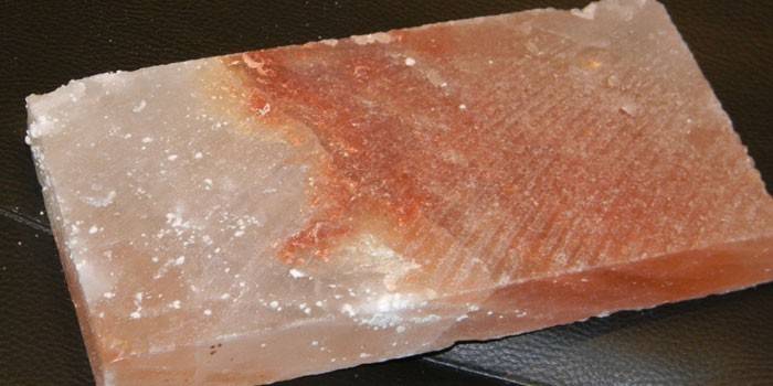 Облицовочная плитка из гималайской соли